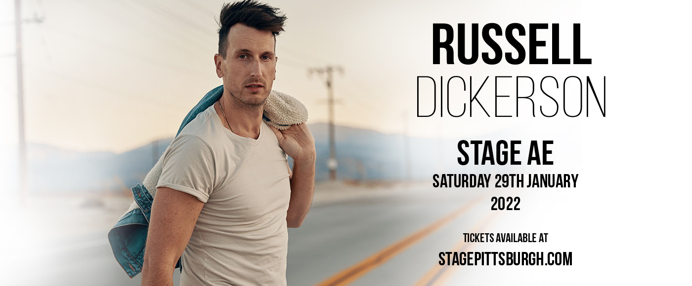 Russell Dickerson Tickets 29th January The Stage AE in Pittsburgh, PA