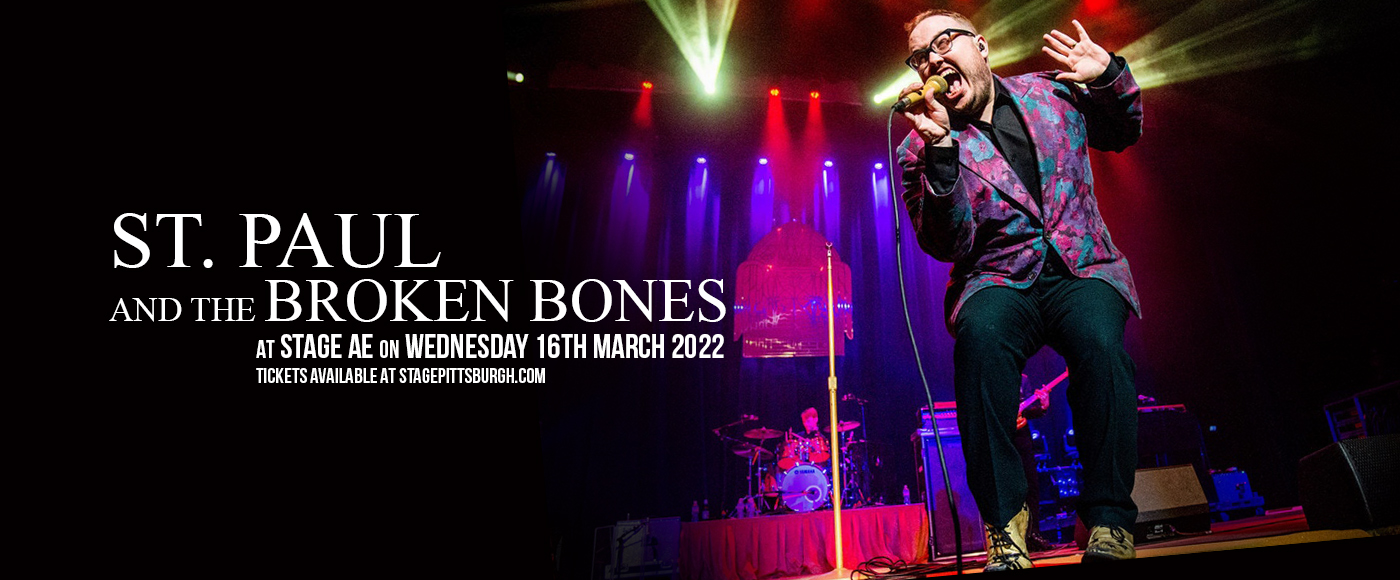 St. Paul and The Broken Bones Tickets 16th March The Stage AE in