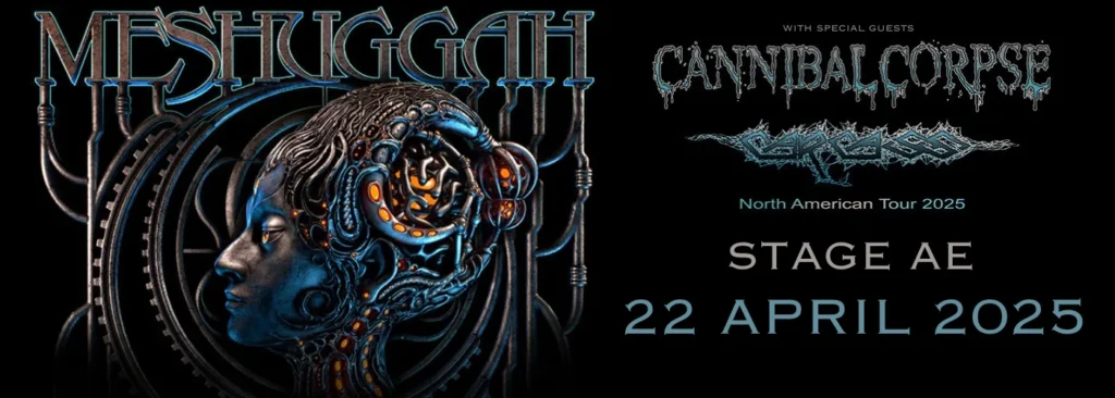 Meshuggah at Stage AE